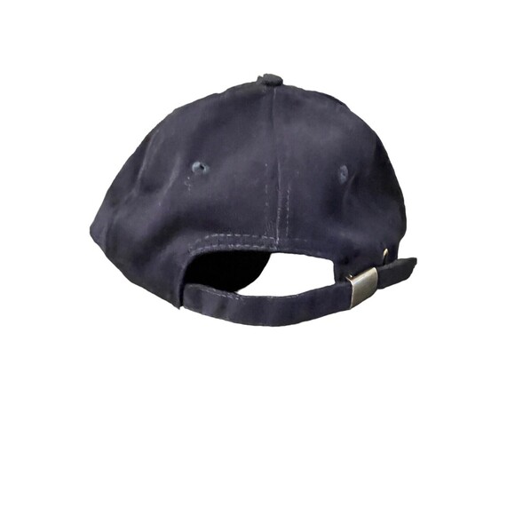 Martell Cognac Limited Edition Logo SnapBack Hat Cap Navy Blue MINT - Picture 2 of 4